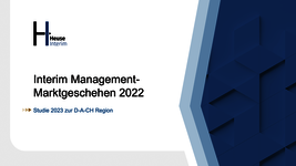 Interim Management-Studie 2023 von Heuse Interim