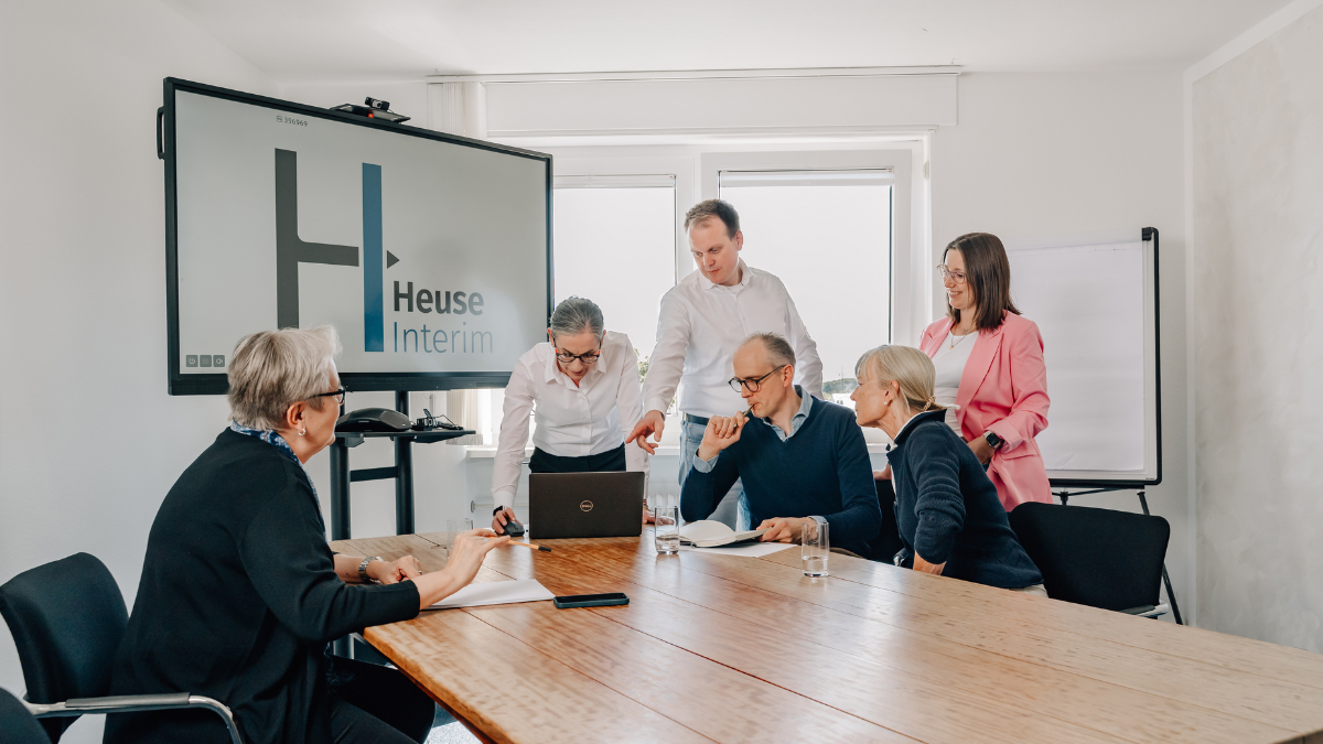 Das Team von Heuse Interim berät über ein Interim Management-Mandat
