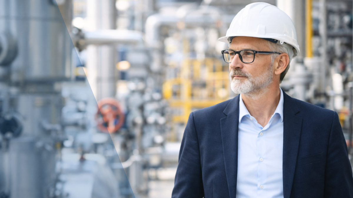 Ein Interim Manager übernimmt die Werkstransformation in einem Chemieunternehmen